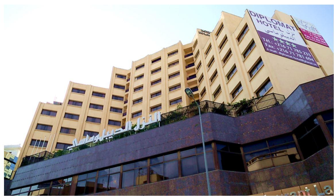 Diplomat Hotel チュニス エクステリア 写真